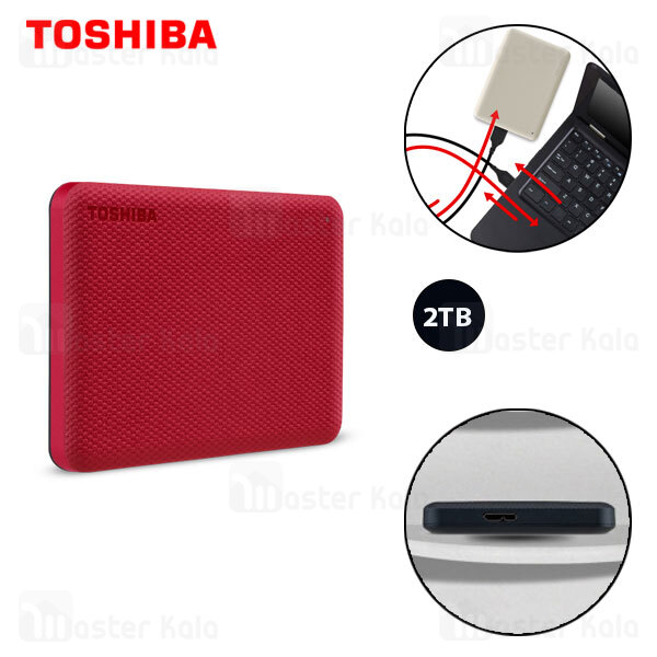 هارد اکسترنال توشیبا Toshiba Canvio Advance ظرفیت 2 ترابایت